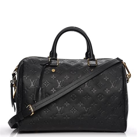 authentic louis vuitton speedy 30 bandouliere|louis vuitton empreinte speedy 30.